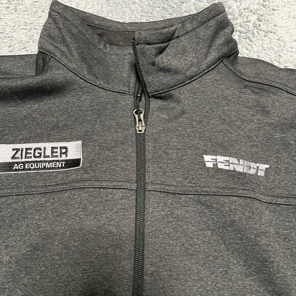 The North Face Windwall Vest Mens Large Softshell Full Zip Gray Jacket - Picture 2 of 10